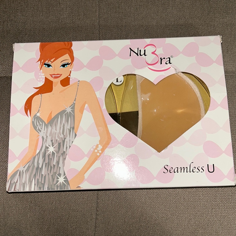 NWT NUBRA- self-adhesive bra